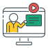 online education icons 7G7MVE 5